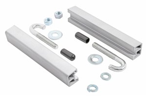 Ford Super Duty Tool Box Mounting Kit - Dee Zee - 6000 Series Aluminum - `15-`23